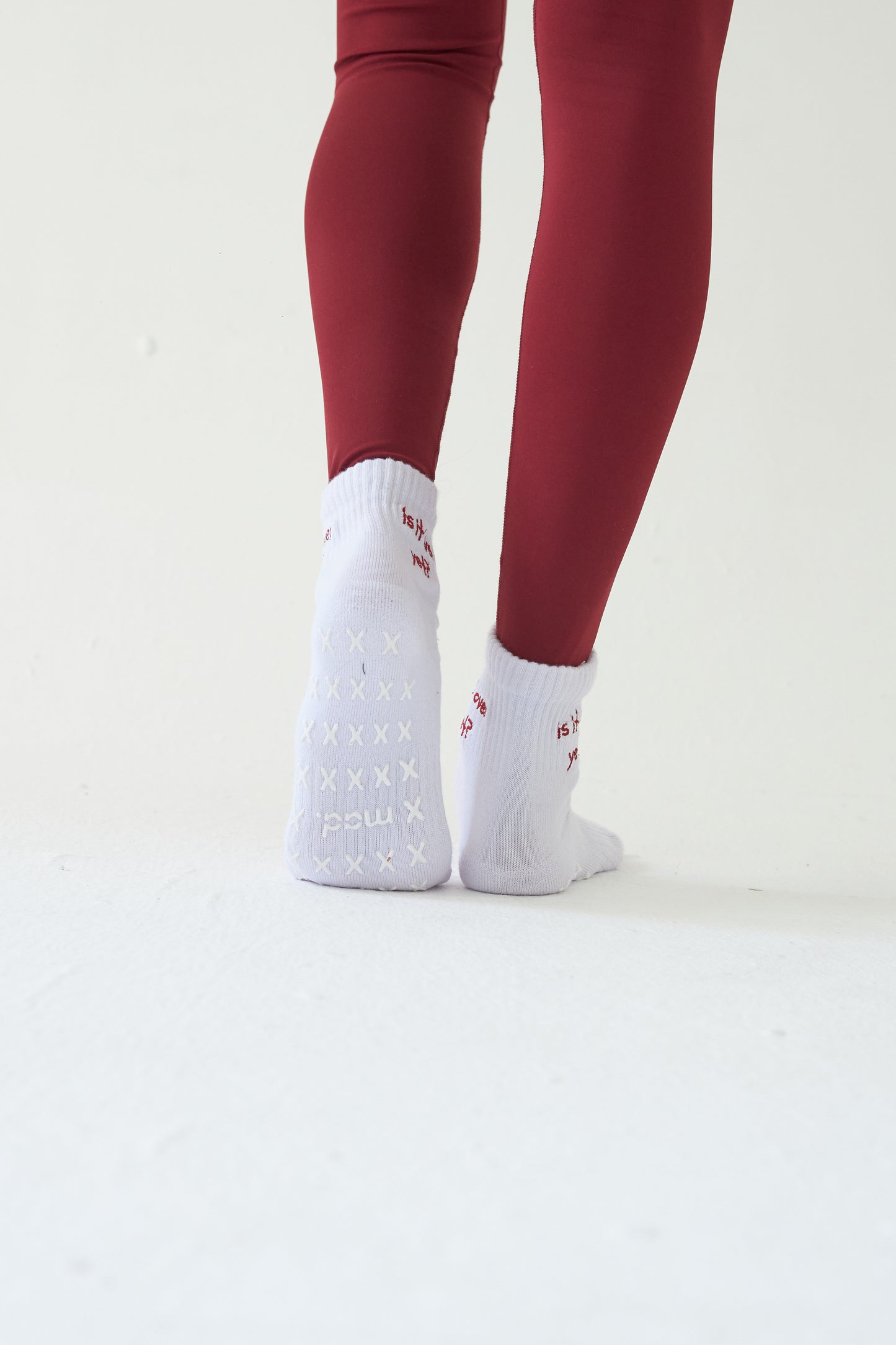 "Is it over yet?" mad grip socks