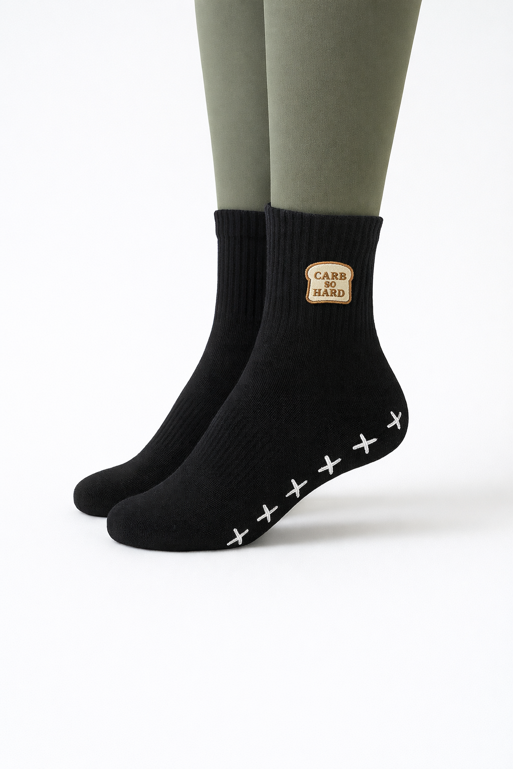 ‘Carb so hard’ mad grip socks