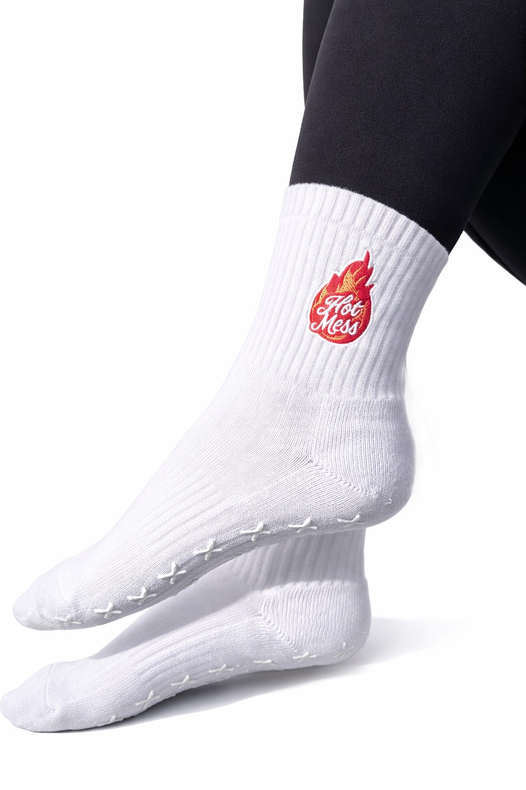 ‘Hot Mess’ mad grip socks