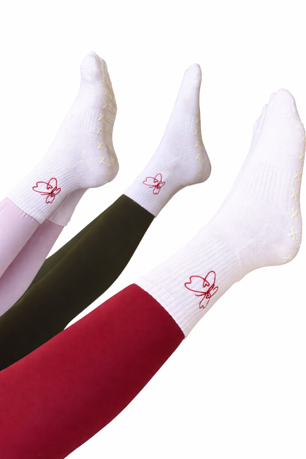 The butterfly mad grip socks- hearts & crafts edition