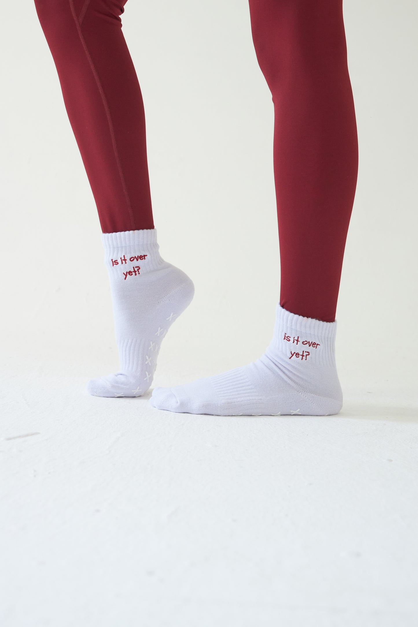"Is it over yet?" mad grip socks