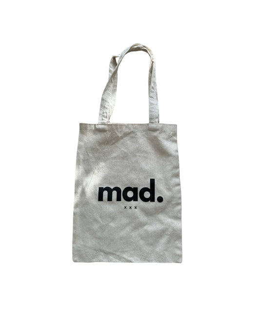 The mad. tote bag