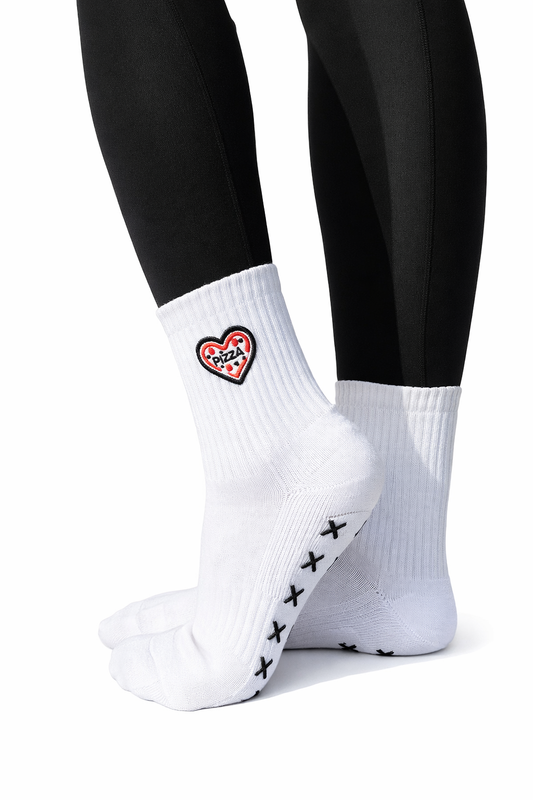 ‘Pizza’ mad grip socks